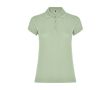 Polo en coton piqué pour femme 200 g/m² Roly Direct Star  couleur vert doux