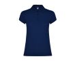 Polo en coton piqué pour femme 200 g/m² Roly Direct Star  couleur bleu marine
