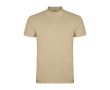 Polo pour homme en coton piqué 200 g/m² Roly Direct Star couleur sable