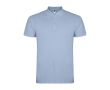 Polo pour homme en coton piqué 200 g/m² Roly Direct Star couleur bleu délavé
