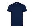 Polo pour homme en coton piqué 200 g/m² Roly Direct Star couleur bleu marine