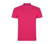 Polo pour homme en coton piqué 200 g/m² Roly Direct Star couleur rose