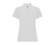 Polo en coton et polyester pour femme Roly Direct Pegaso Premium  couleur blanc