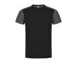 T-shirt technique en polyester 135 g/m² Roly Direct Zolder  couleur noir mat