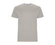 T-shirt manches courtes en coton 190 g/m² Roly Direct Stafford  couleur argenté mat
