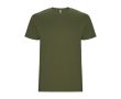 T-shirt manches courtes en coton 190 g/m² Roly Direct Stafford  couleur vert militaire