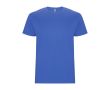 T-shirt manches courtes en coton 190 g/m² Roly Direct Stafford  couleur bleu riviera