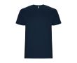T-shirt manches courtes en coton 190 g/m² Roly Direct Stafford  couleur bleu marine