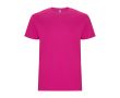 T-shirt manches courtes en coton 190 g/m² Roly Direct Stafford  couleur rose