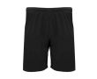 Pantalon de sport court en polyester 140 g/m² Roly Direct Dortmund  couleur noir
