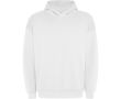 Sweat unisexe oversize avec capuche doublée 320 g/m² Roly Direct Otto couleur blanc