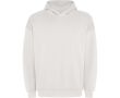 Sweat unisexe oversize avec capuche doublée 320 g/m² Roly Direct Otto couleur blanc cassé