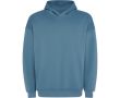 Sweat unisexe oversize avec capuche doublée 320 g/m² Roly Direct Otto couleur bleu gris
