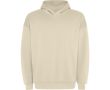 Sweat unisexe oversize avec capuche doublée 320 g/m² Roly Direct Otto couleur marron clair
