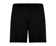 Short unisexe avec taille élastique 200 g/m² Roly Direct Sport  couleur noir