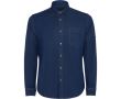 Chemise en denim de coton avec tissu stretch 210g/m² Roly Direct Lujan couleur bleu jean