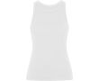 Débardeur femme en maille côtelée 270 g/m² Roly Direct Dribe couleur blanc