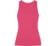 Débardeur femme en maille côtelée 270 g/m² Roly Direct Dribe couleur fuchsia
