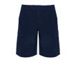 Bermuda court avec poches en coton 200 g/m² Roly Direct Amazonas  couleur bleu marine