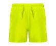Short de bain avec poches latérales 100 g/m² Roly Direct Aqua  couleur jaune fluorescent