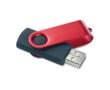 usb publicitario con clip de color color rojo