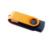 usb publicitario con clip de color color naranja