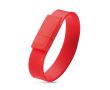 pulseras usb personalizadas para publicidad color rojo
