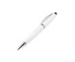 boligrafo usb personalizado de color blanco