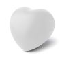 Balle anti-stress en forme de cœur couleur  blanc