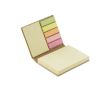 Ensemble de notes autocollantes couleur beige