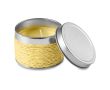 Bougies corporatives aromatiques couleur  jaune