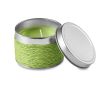 Bougies corporatives aromatiques couleur  lime