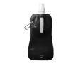 Gourde publicitaire pliable couleur  noir