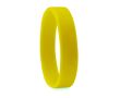 Bracelet en silicone personnalisé couleur  jaune