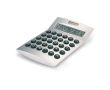 Calculatrice sérigraphiée pour entreprises couleur  argenté mat