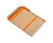 Bloc notes avec logo à offrir couleur  orange