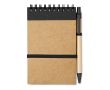 Bloc notes avec logo à offrir couleur  noir