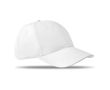 Casquette corporative à 6 panneaux couleur  blanc