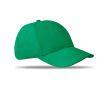 Casquette corporative à 6 panneaux couleur  vert