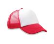 Casquette promotionnelle de style \"camionneur\" couleur rouge