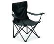 Chaise de camping / plage personnalisée couleur noir
