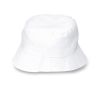 Chapeau publicitaire de plage couleur blanc