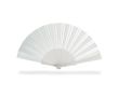 Éventails sérigraphiés pour publicité couleur  blanc