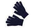 Gants tactiles pour portable couleur  bleu