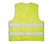 Gilets réfléchissants sérigraphiés couleur  jaune