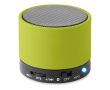Enceinte publicitaire circulaire Bluetooth couleur  lime
