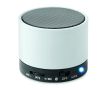 Enceinte publicitaire circulaire Bluetooth couleur  blanc