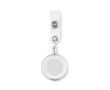 Clip d'identifiant pour salons couleur  blanc
