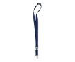 Lanyard personnalisé pour entreprises (2 cm) couleur bleu