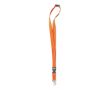 Lanyard personnalisé pour entreprises (2 cm) couleur orange